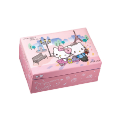 Hello Kitty戀巴黎-甜心長方雙層禮盒(不含運)(單筆運費$150)